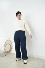 Ivory snowflake sweater