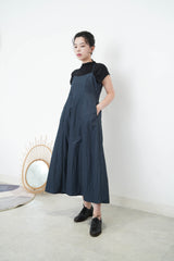 Navy cami derss w/ detail back