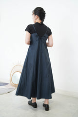 Navy cami derss w/ detail back