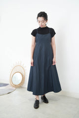 Navy cami derss w/ detail back