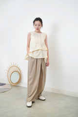 Mocha summer trousers