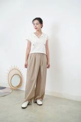 Mocha summer trousers