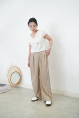 Mocha summer trousers