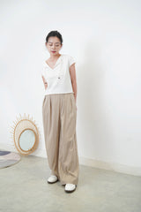 Mocha summer trousers