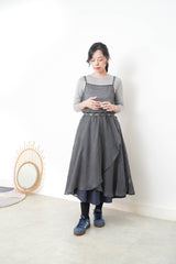 checked cami chiffon one piece