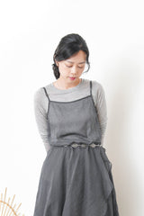 checked cami chiffon one piece
