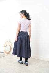 Pastel purple basic tee top