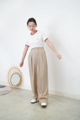 Mocha summer trousers