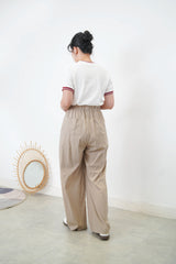 Mocha summer trousers