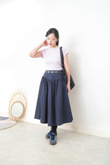 Pastel purple basic tee top