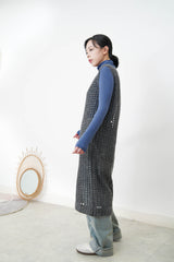 Charcoal net overall