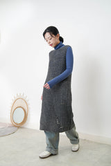 Charcoal net overall
