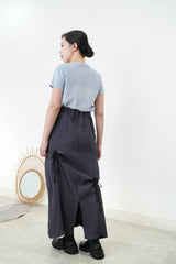 Blue velvet tee top