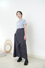 Blue velvet tee top