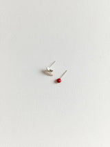 925 silver star earrings set