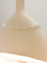 Lace pattern chocker