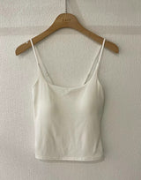 Nude cami inner w/ fixed pad