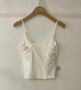 Nude cami inner w/ fixed pad