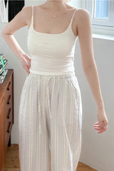 Nude cami inner w/ fixed pad