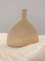 Minimal snake chain necklace