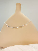 Transparent beads necklace