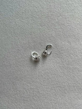 925 silver knot earrings