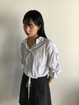 Oval pearl 925 silver earrings