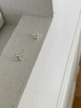 925 silver star earrings