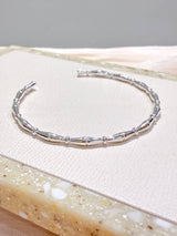 Bamboo minimal bangle
