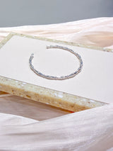 Bamboo minimal bangle