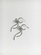 Ribbon ring earrings