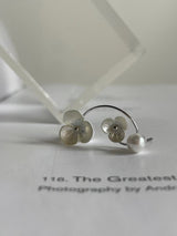 Flower beads earrings