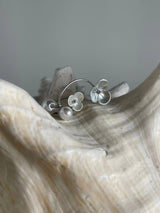 Flower beads earrings