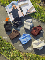 Soft merino wool socks