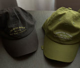 Lime summer cap w/ embroidery
