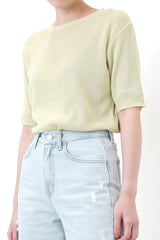 Matcha thin knit top