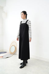 Black wide leg jumpsuit