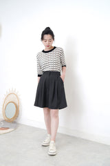 Wave pattern crochet top