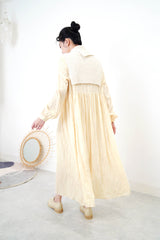 Butter one piece in wrinkle texture