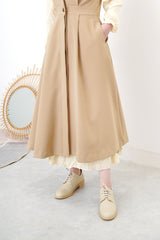 Butter one piece in wrinkle texture