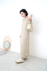 Ivory pu shoulder bag