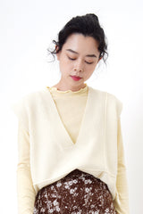 Butter inner in ruffle fringe