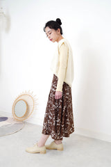 Butter inner in ruffle fringe