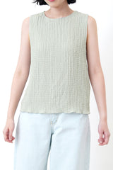Green texture vest