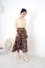 Butter inner in ruffle fringe