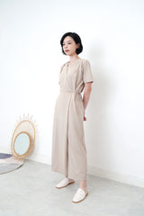 Soft pink backless loafer