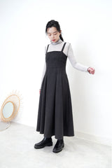 Grey turtle neck inner in outline stitching