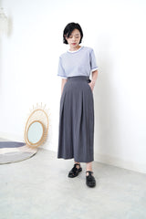 Grey skirt w/ side buckles