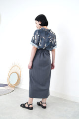 Grey skirt w/ side buckles