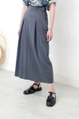 Grey skirt w/ side buckles